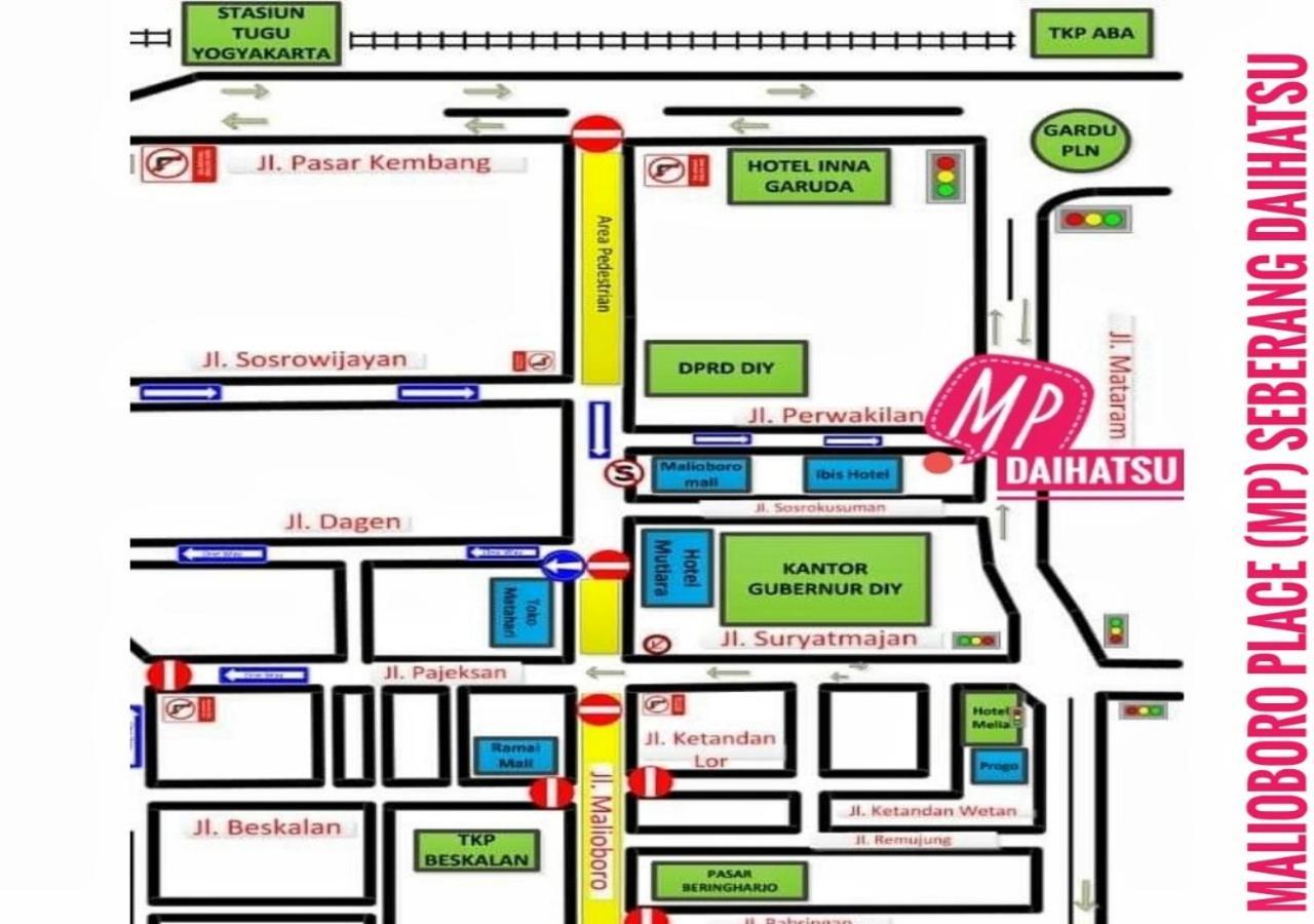 يوغياكارتا Malioboro Place المظهر الخارجي الصورة